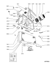 Схема №1 AKR 698 WH с изображением Фиксатор Whirlpool 481240448814