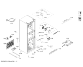 Схема №1 KGU28S268C с изображением Крышка для холодильника Bosch 00798893