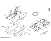 Схема №1 PRR726B90N ENC.PRR726B90N 4G+1W C70F IH5 BOSCH с изображением Варочная панель для плиты (духовки) Bosch 00681361