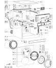 Схема №1 AWOD54468 (F091470) с изображением Инструкция по обслуживанию для стиралки Indesit C00369017