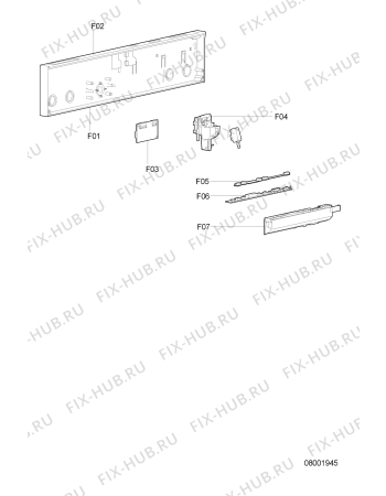 Схема №2 GSX 6966 G с изображением Ручка регулировки (кнопка) для посудомоечной машины Whirlpool 481210028082