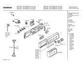 Схема №1 WD31000DD Wash & Dry 3100 с изображением Панель управления для стиралки Siemens 00350379