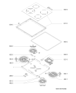 Схема №1 EKS 3460-1BR с изображением Микромодуль для духового шкафа Whirlpool 481921478645