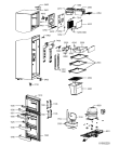 Схема №1 WBM 329 TI с изображением Вноска для холодильной камеры Whirlpool 480132102348