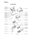 Схема №1 OX150130/3C с изображением Обшивка для духового шкафа Moulinex SS-188780