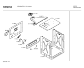 Схема №2 HB24064GB с изображением Передняя часть корпуса для духового шкафа Siemens 00366789
