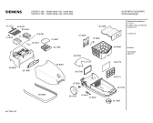 Схема №3 VS32A09FF SUPER E 320 с изображением Верхняя часть корпуса для электропылесоса Siemens 00298694
