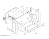 Схема №1 P1HEB89060 с изображением Панель управления для плиты (духовки) Bosch 00661723