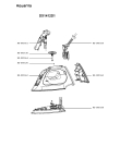 Схема №1 DX1412D1 с изображением Рукоятка для утюга (парогенератора) Rowenta RS-DX0162
