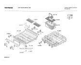 Схема №1 SN148035 с изображением Панель для посудомойки Siemens 00113585