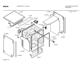 Схема №2 SGS5322FF с изображением Передняя панель для электропосудомоечной машины Bosch 00353221