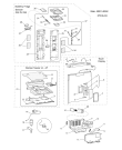 Схема №1 FF200TP (F039782) с изображением Дверь для холодильной камеры Indesit C00145449