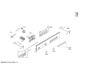 Схема №2 3HE506X horno balay poliv.inox. multifuncion с изображением Передняя часть корпуса для духового шкафа Bosch 00675903