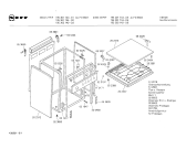 Схема №2 195301743 2344.13PEF с изображением Передняя часть корпуса для плиты (духовки) Bosch 00115171