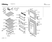 Схема №3 F6232 с изображением Дверь морозильной камеры для холодильника Bosch 00213186