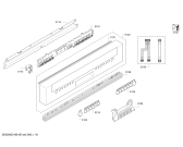 Схема №2 S41M85B7DE Excellent, Made in Germany с изображением Передняя панель для электропосудомоечной машины Bosch 00790324