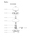 Схема №1 PC110127/2D0 с изображением Двигатель (мотор) для электросоковыжималки Moulinex SS-193801