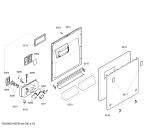 Схема №2 CG441V5 с изображением Передняя панель для посудомойки Bosch 00709564
