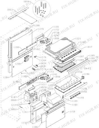 Схема №1 ZIW30GNDII (326977, VCZLF3876) с изображением Блок управления для холодильника Gorenje 334925