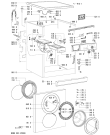 Схема №1 FL 1465 с изображением Обшивка для стиральной машины Whirlpool 481245217808