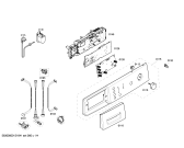 Схема №3 WAE28161ME Maxx 7 с изображением Панель управления для стиралки Bosch 00667508