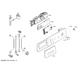Схема №3 WAE28161NL Maxx 7 с изображением Панель управления для стиральной машины Bosch 00669834