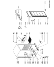 Схема №1 ACO 050 с изображением Дверца для холодильника Whirlpool 480131100764