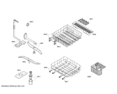 Схема №3 DRS4502 с изображением Передняя панель для электропосудомоечной машины Bosch 00666546