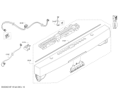 Схема №1 SHS5AVL2UC SilencePlus 46dBA с изображением Панель управления для электропосудомоечной машины Bosch 00772848