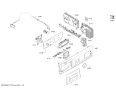 Схема №2 WT48Y7W1 iQ800 selfCleaning condenser с изображением Модуль управления, запрограммированный для сушильной машины Siemens 00628993