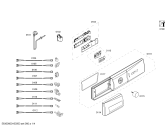 Схема №1 CM1001KTR с изображением Панель управления для стиральной машины Bosch 00741195