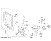 Схема №1 SMS45EW01E, SilencePlus, Serie 4 с изображением Силовой модуль запрограммированный для посудомоечной машины Bosch 12013307