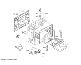 Схема №2 HSV624050T с изображением Фронтальное стекло для духового шкафа Bosch 00243790