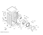 Схема №1 WFP800B7S с изображением Ручка для стиралки Bosch 00647625