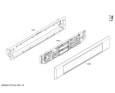 Схема №2 ME302EP с изображением Интерфейс для духового шкафа Bosch 00674899