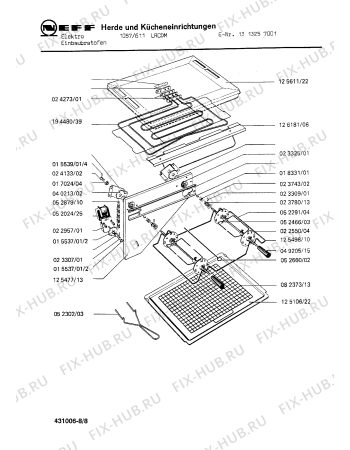 Схема №3 1313265031 1067/511LHRCDM с изображением Электрический предохранитель для духового шкафа Bosch 00081795