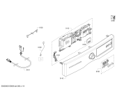 Схема №1 WTVC4300US 300 Series с изображением Комплект кнопок для сушилки Bosch 00618351
