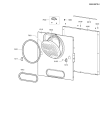 Схема №2 TRA 5070 RE с изображением Модуль (плата) для стиральной машины Whirlpool 480112101674