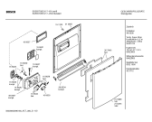 Схема №1 SGS55T02EU с изображением Набор кнопок для посудомоечной машины Bosch 00424487