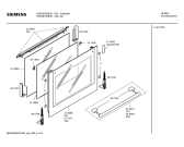 Схема №2 HB530750B с изображением Фронтальное стекло для плиты (духовки) Siemens 00471611