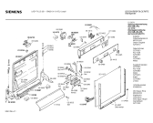 Схема №2 SN25101 с изображением Панель для посудомоечной машины Siemens 00284419