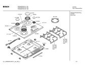 Схема №1 PHW206FAU Bosch с изображением Газовый кран для электропечи Bosch 00427516