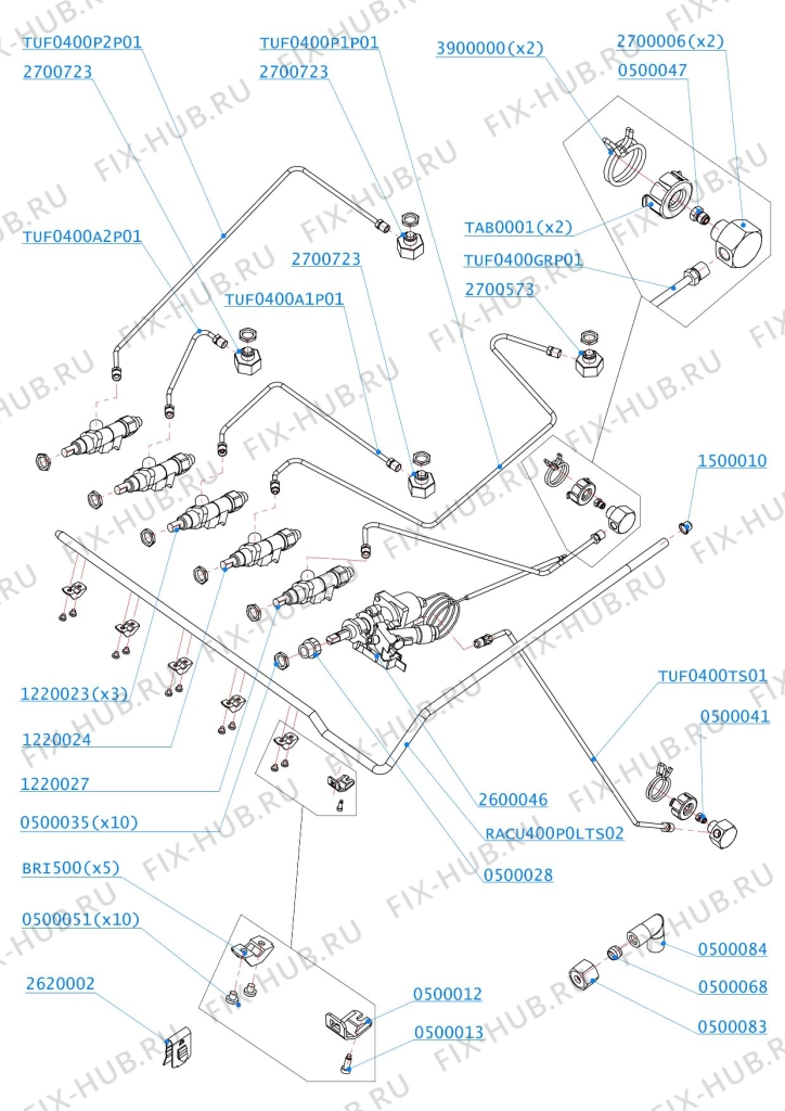 Большое фото - Всякое для холодильника Electrolux 1053109789 в гипермаркете Fix-Hub