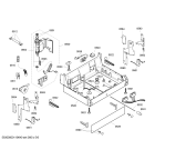 Схема №1 SGD55E02EU с изображением Передняя панель для посудомойки Bosch 00660156