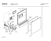 Схема №2 SE24660EU EXTRAKLASSE с изображением Передняя панель для посудомоечной машины Siemens 00362546
