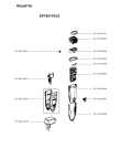 Схема №1 EP7502C0/23 с изображением Корпусная деталь для бритвы (эпилятора) Rowenta CS-00128995