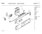 Схема №3 SHV46A23 с изображением Набор кнопок для электропосудомоечной машины Bosch 00417415