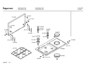 Схема №1 CSA410 с изображением Панель для духового шкафа Bosch 00288882