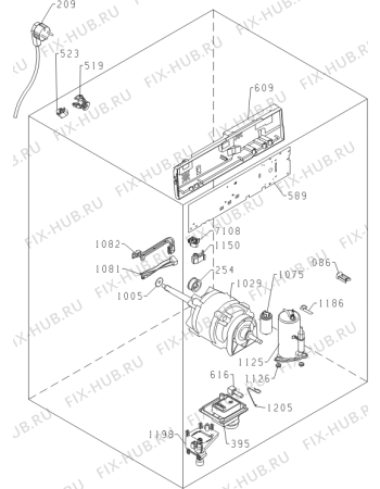 Взрыв-схема стиральной машины Gorenje D85F65T (527245, SP10/327) - Схема узла 04