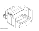 Схема №4 HBN530520C с изображением Панель управления для духового шкафа Bosch 00661069